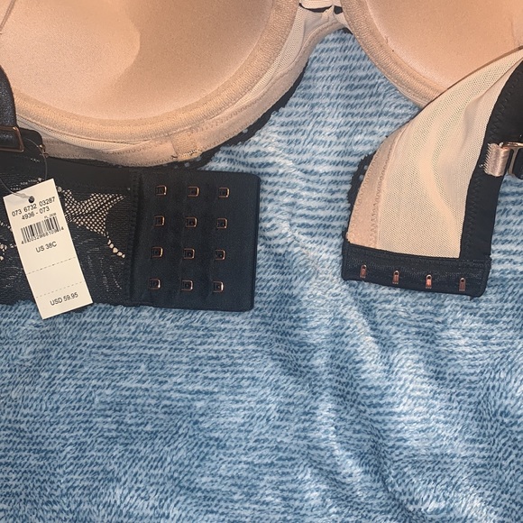 Black Lace Aerie Push Up Bra - Picture 5 of 6